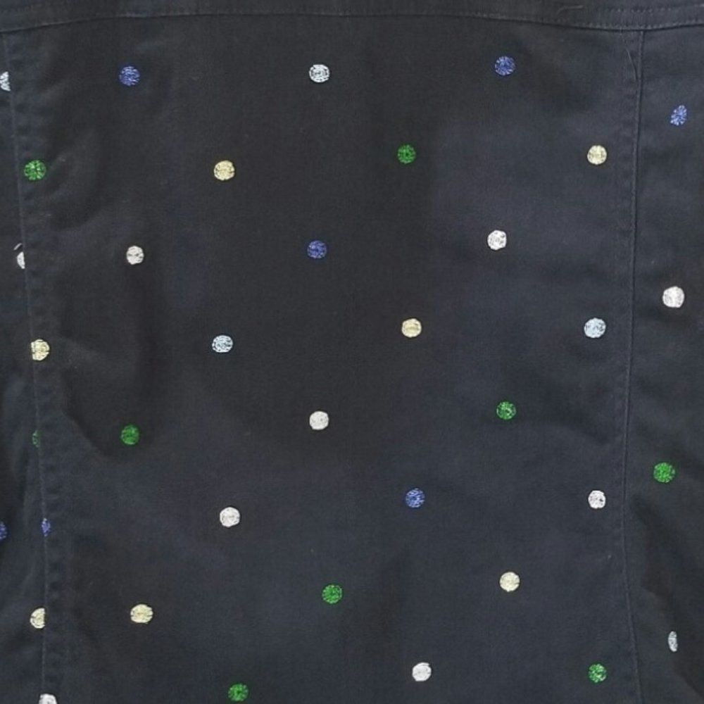 Ruby Rd Embroidered Denim Jacket size 10 - Picture 8 of 8